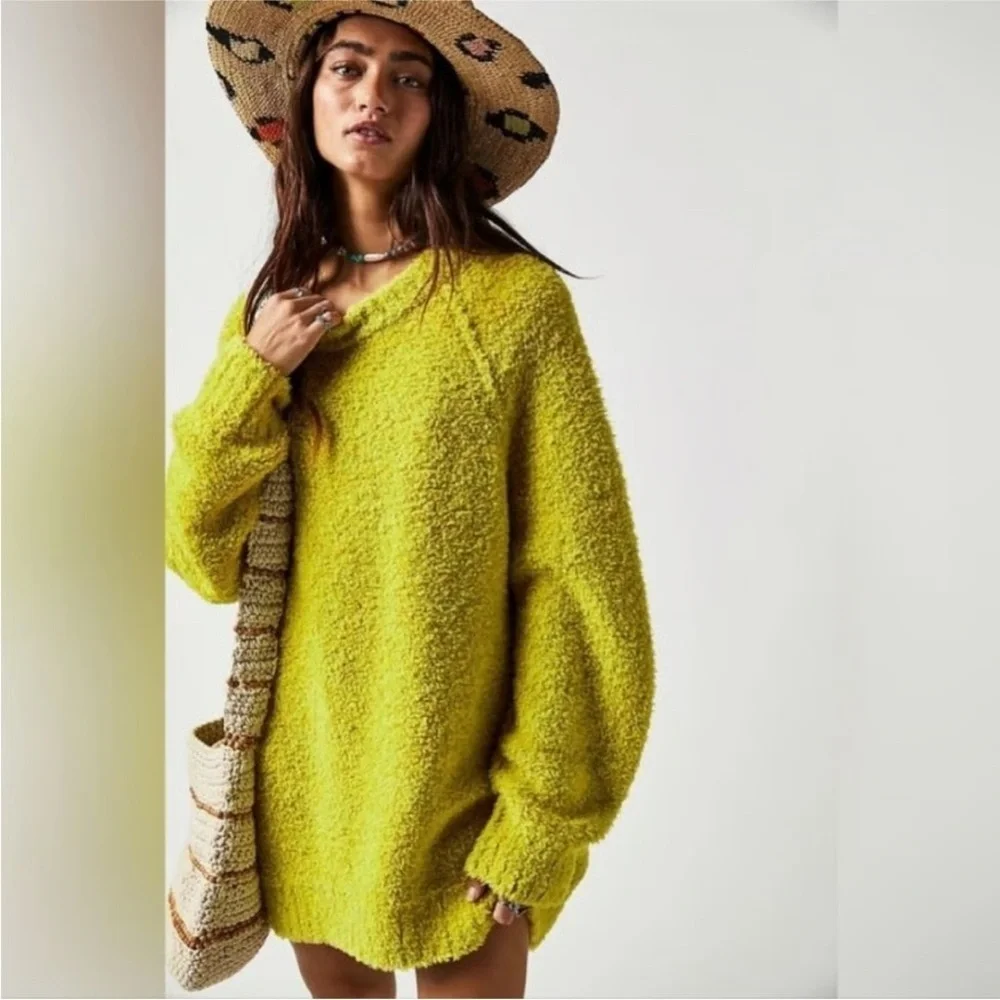 Free People Teddy Sweater Tunic